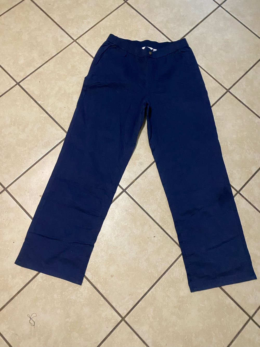 Men's Navy Relaxed Fit Jogger Pants